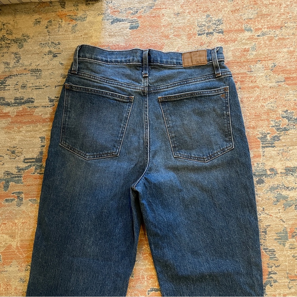 Madewell Women's Perfect Vintage Straight Jean in Mayfield Wash - Picture 9 of 9